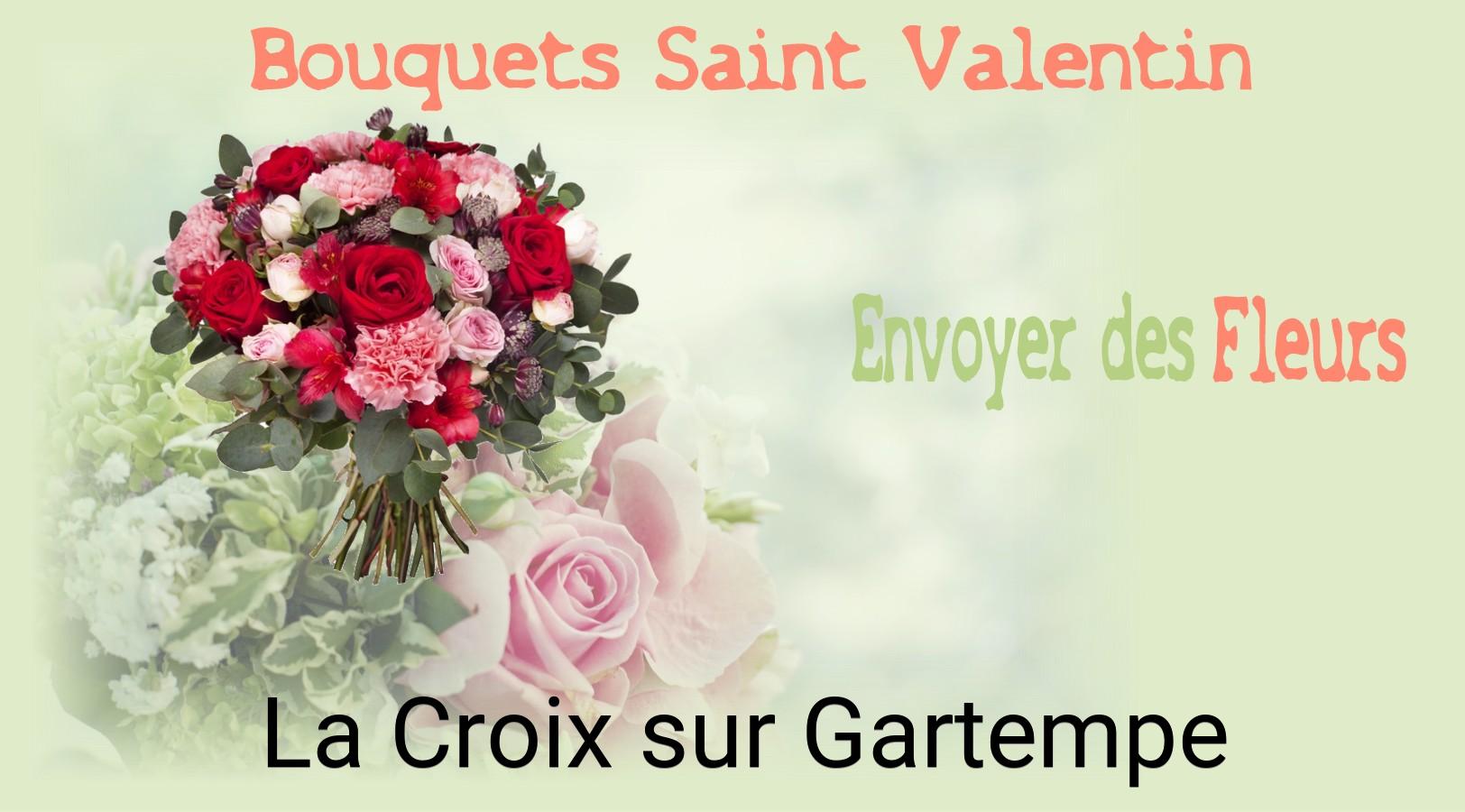 Roses de Saint-Valentin livrées à La Croix-sur-Gartempe